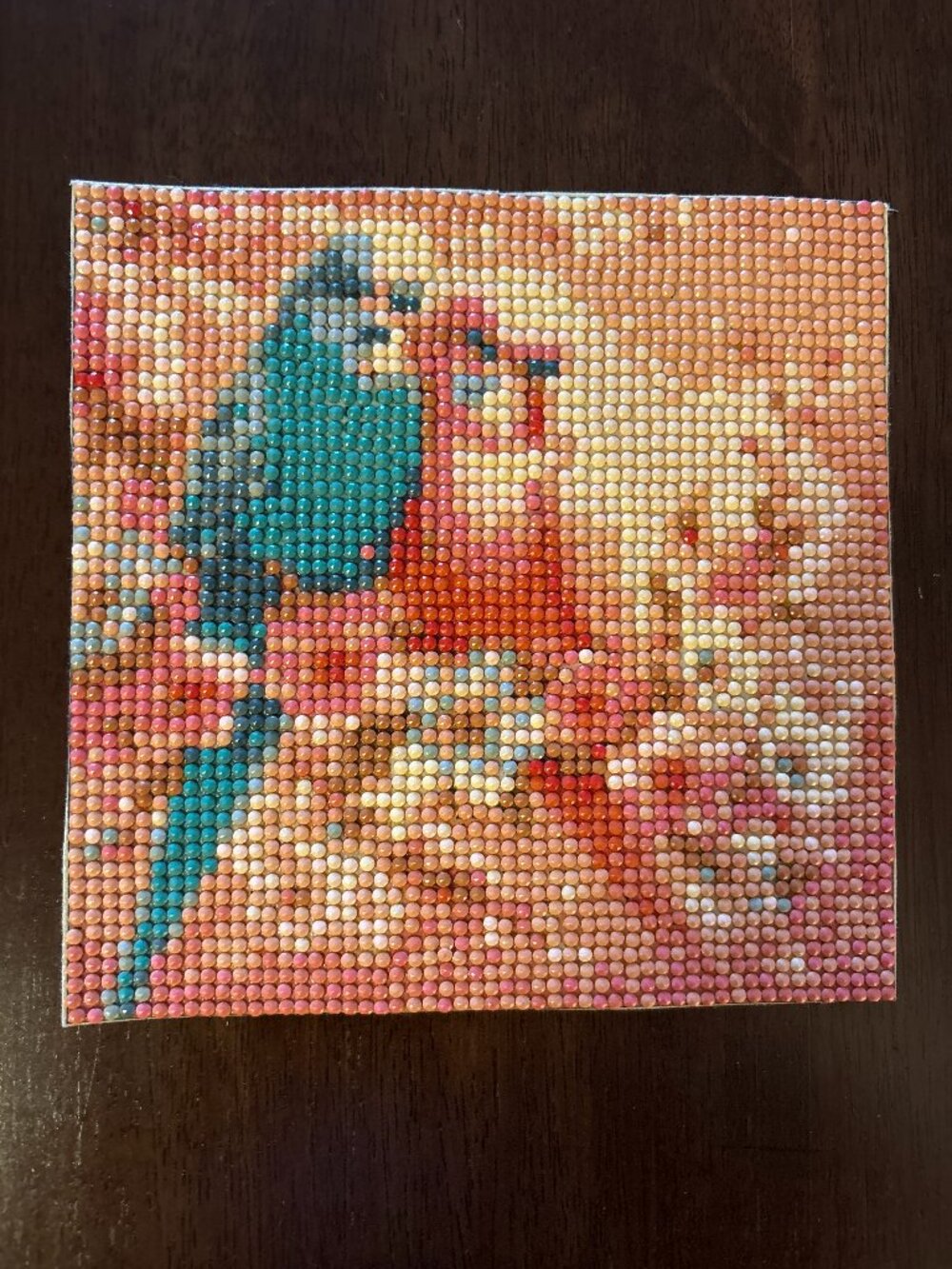 Love Birds Diamond Art Painting - Unframed - 6"x6"